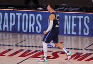 Luka Doncic during the 2020 NBA Playoffs.